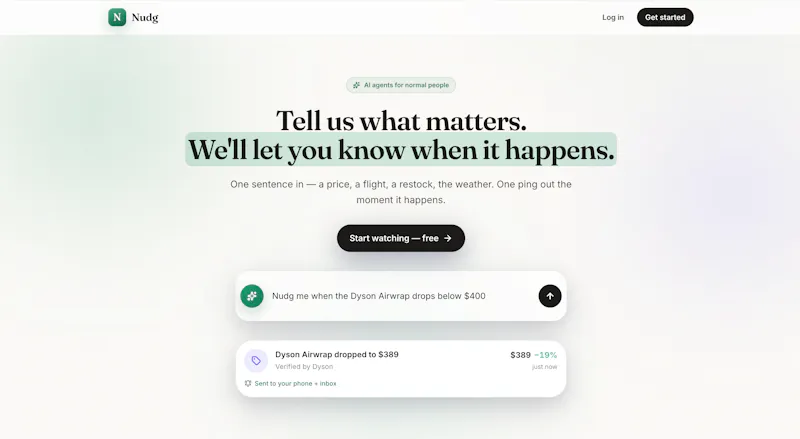 Nudg screenshot 1