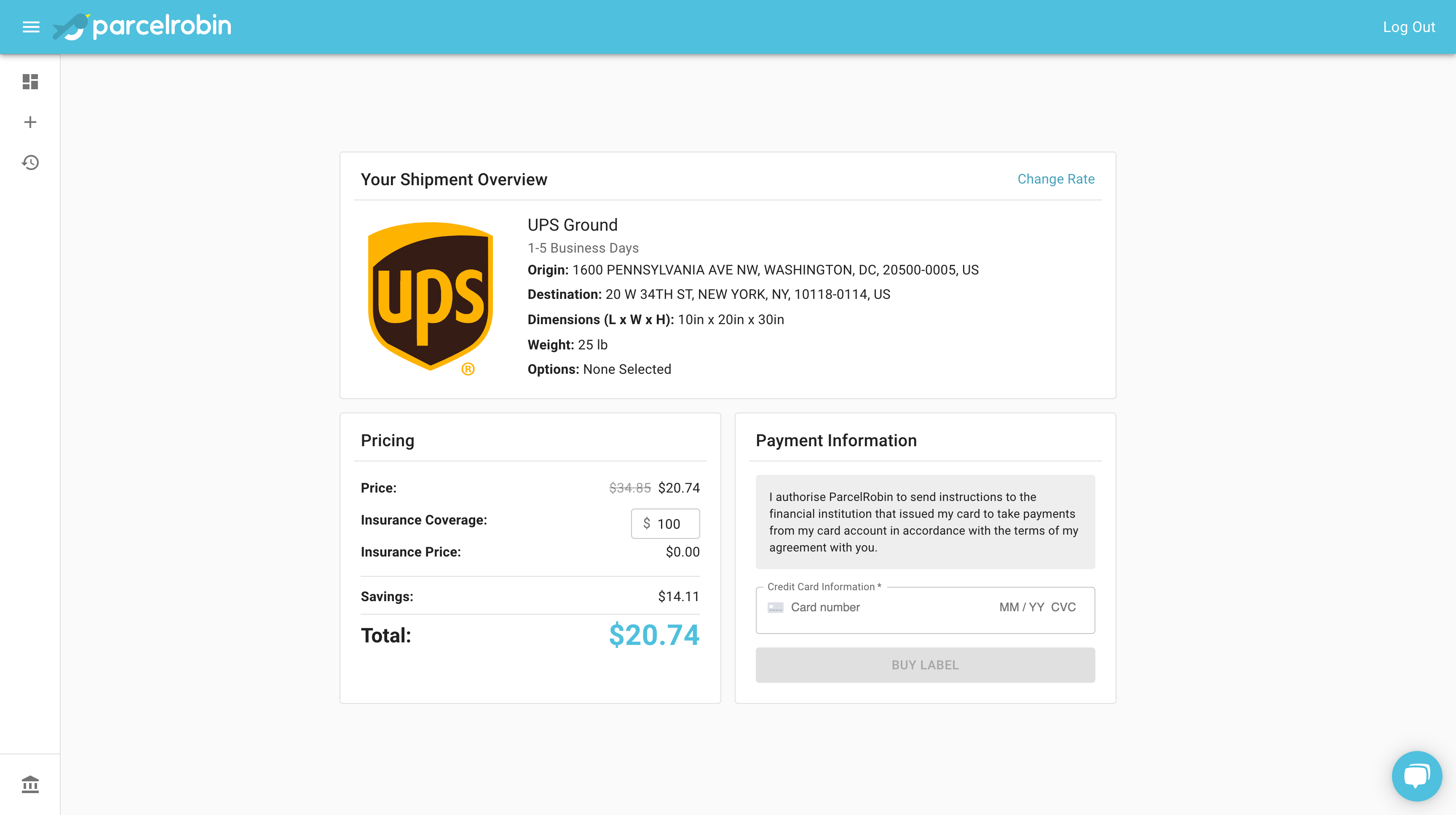 ParcelRobin gallery image