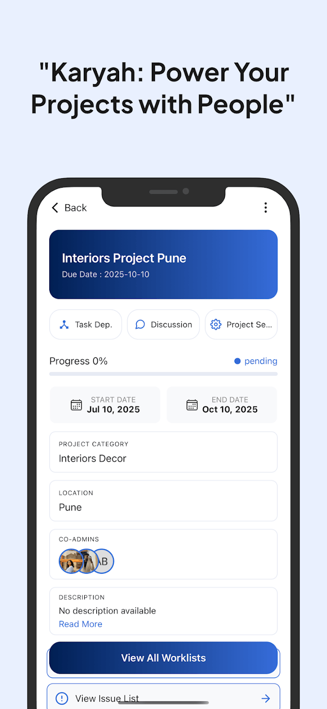 Karyah - Screenshot 4 showing product features and functionality