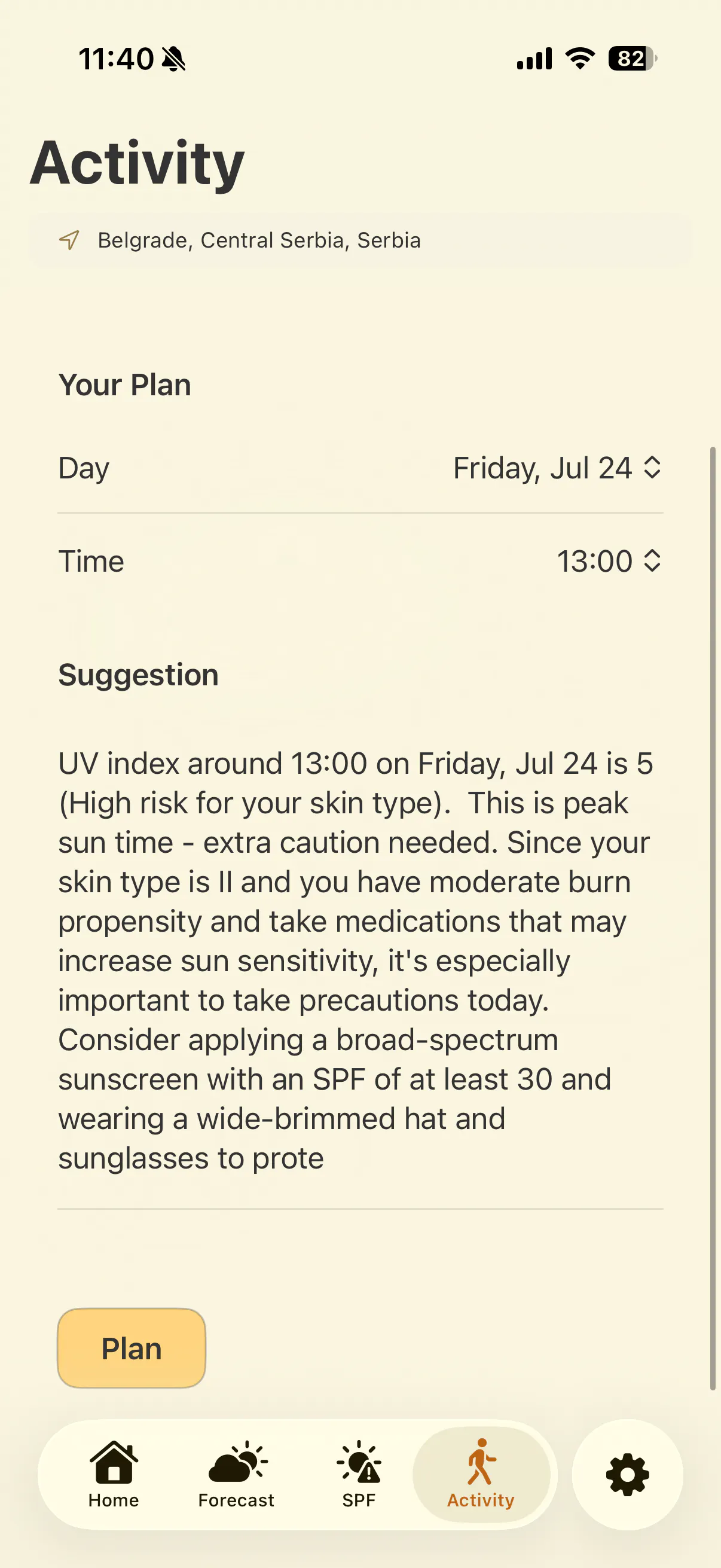 TanLine: Sun Safety Tracker gallery image