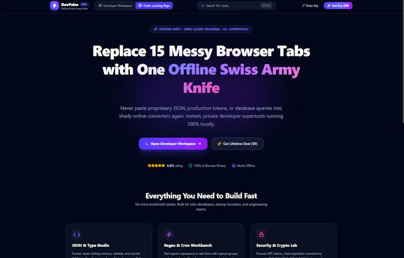 DevPulse Pro — Offline screenshot 3