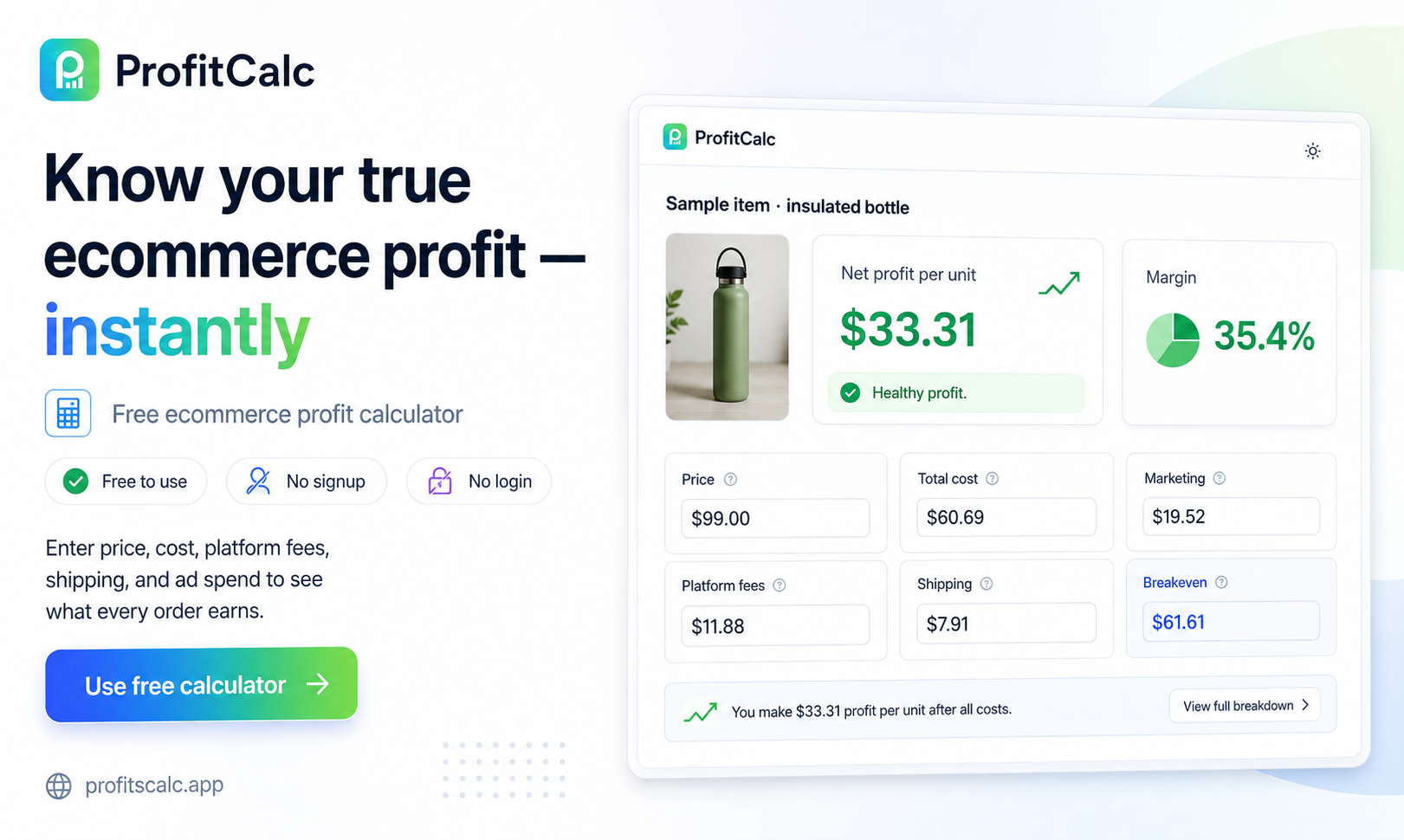 ProfitCalc gallery image