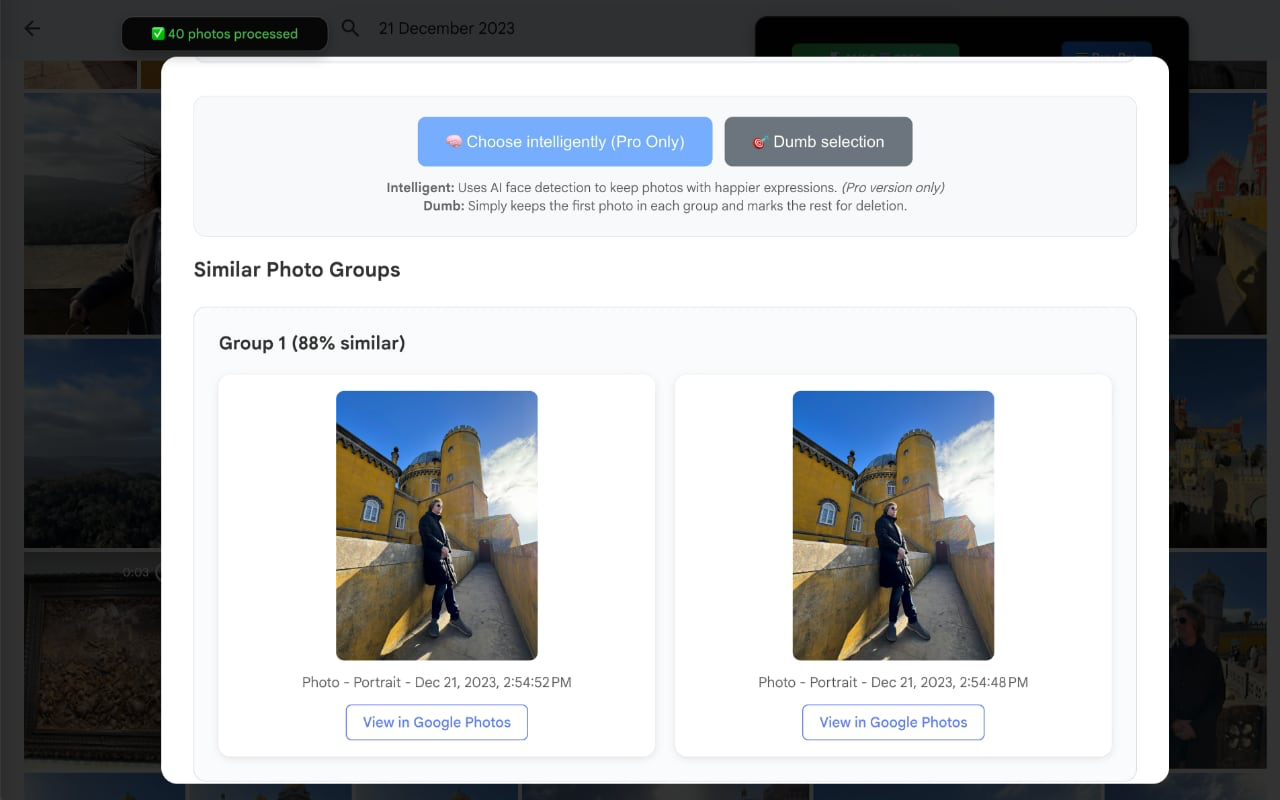 Google Photos Duplicate Cleaner media 2