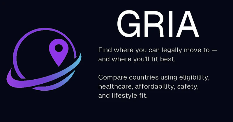 GRIA - Global Relocation Insight App screenshot 2
