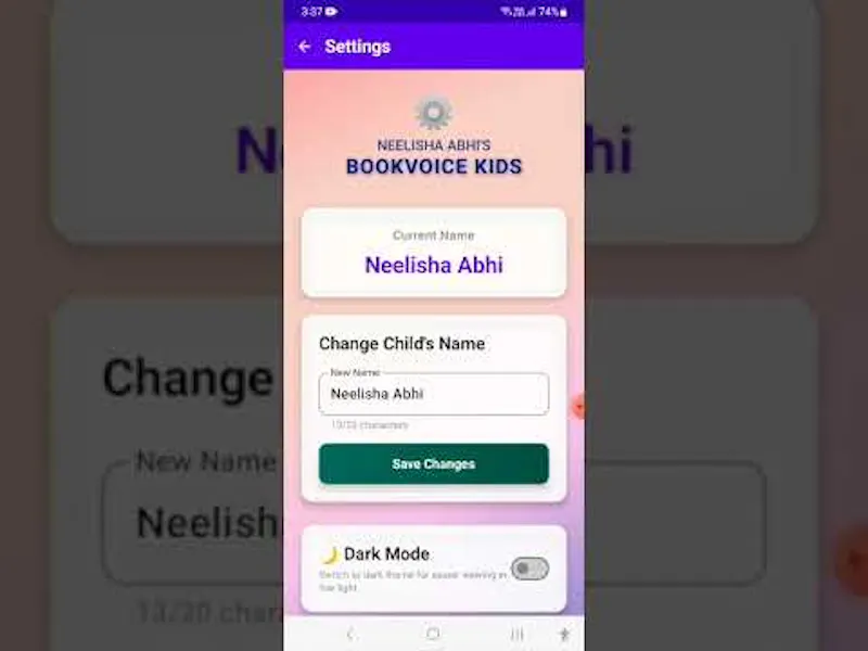BookVoice Kids — Turn Books Into Audio screenshot 1 (video preview)