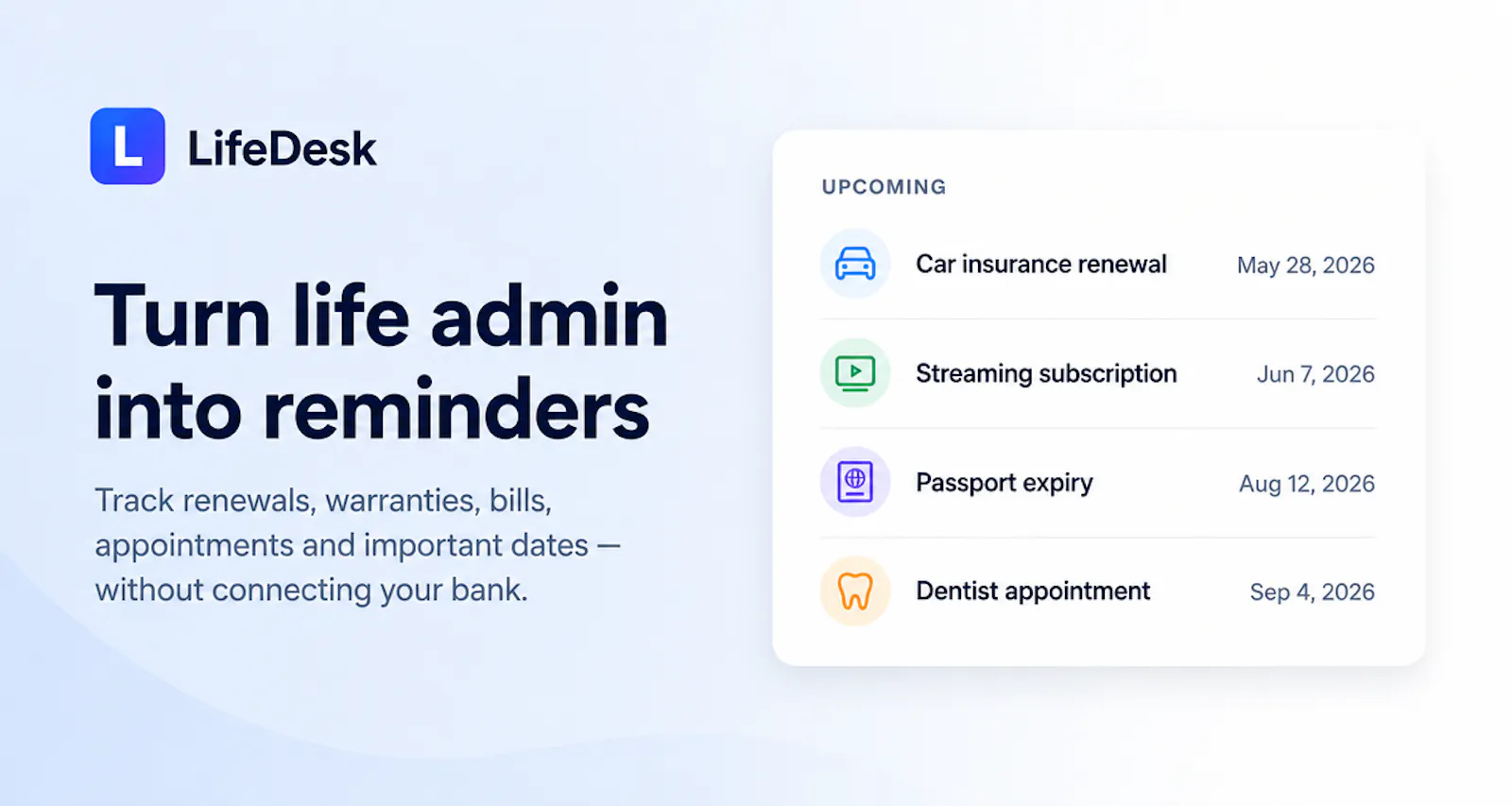 LifeDesk screenshot 2