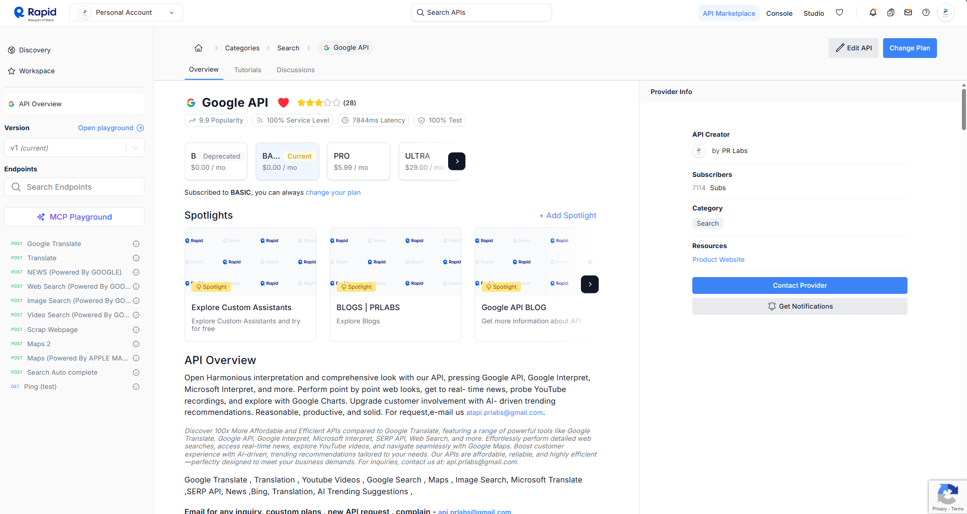 Google  SERP API gallery image
