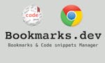 Save code to Bookmarks.dev extension image