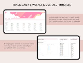 Habit Tracker Notion Template gallery image