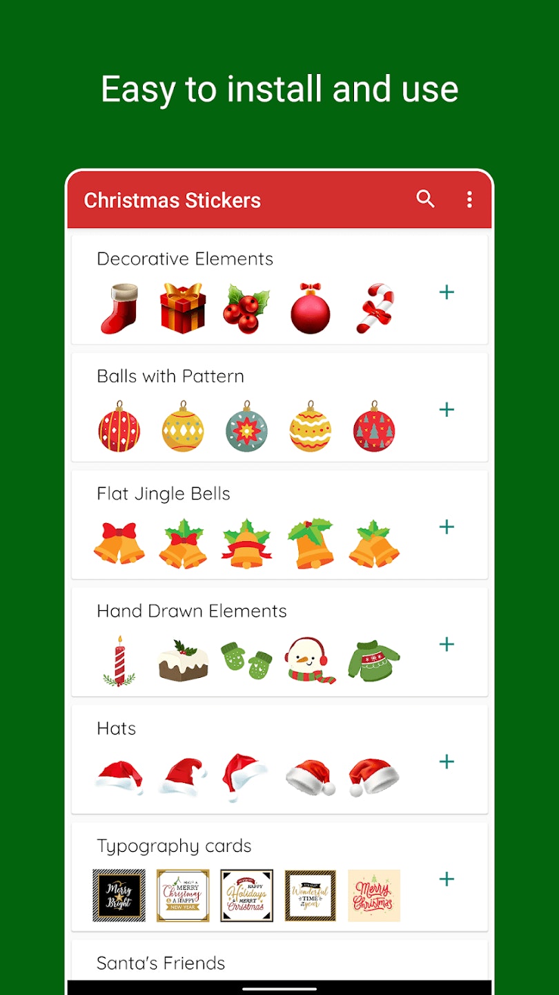 Pelekat Krismas untuk WhatsApp media 2