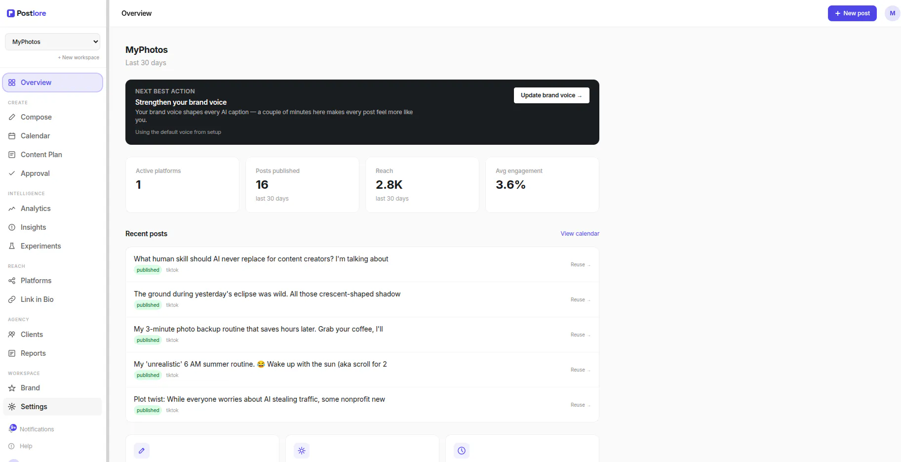 Postlore screenshot 3