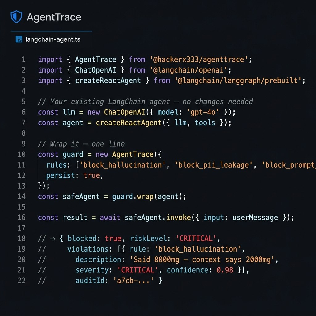 AgentTrace gallery image