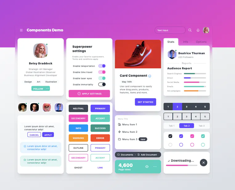 Float UI: Open-source UI components & templates | Product Hunt