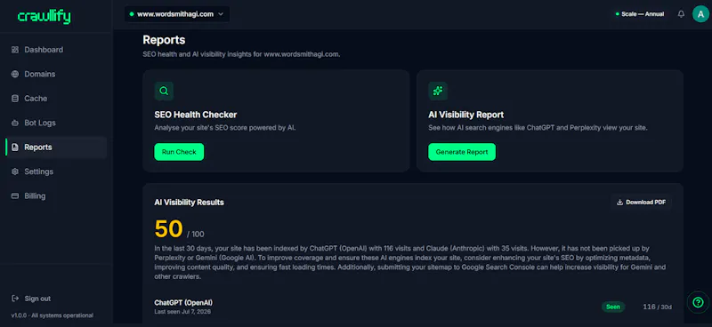 Crawllify screenshot 4