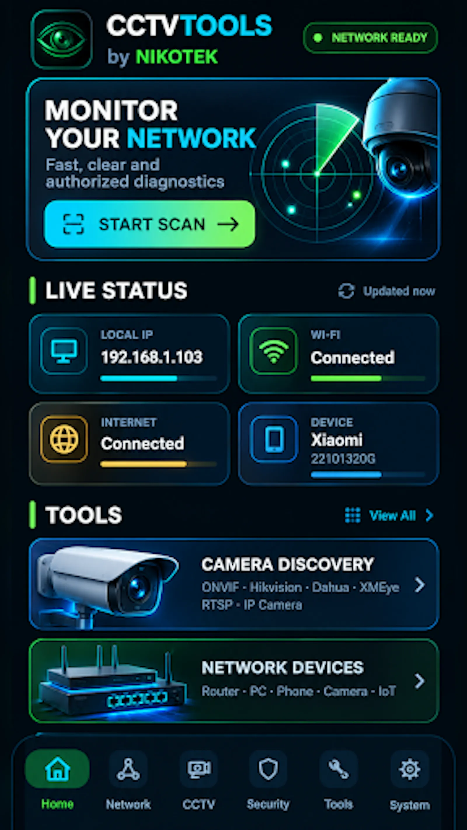 CCTVTOOLS - CCTV & Network screenshot 2