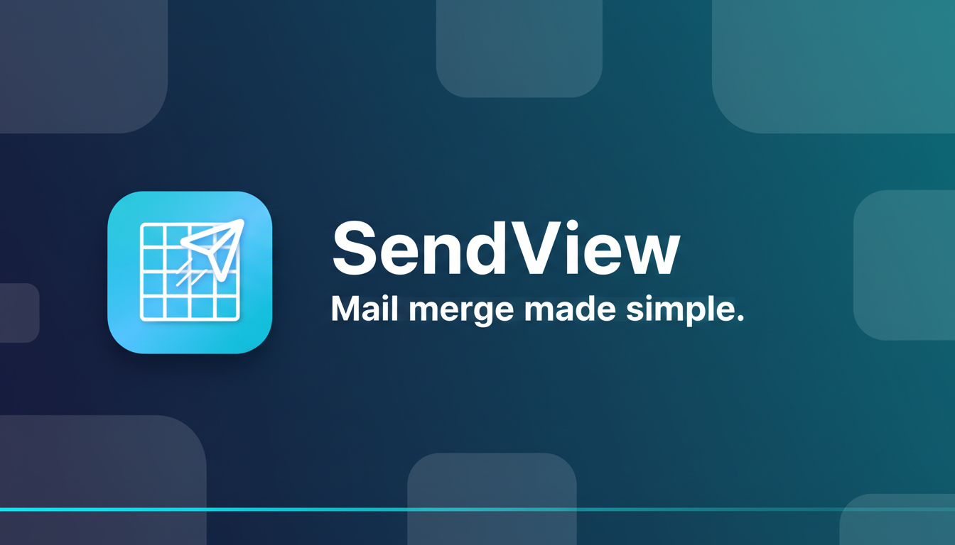 SendView: Mail Merge Simplified media 1