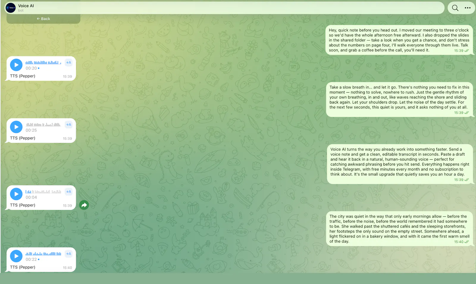 Voice AI screenshot 2