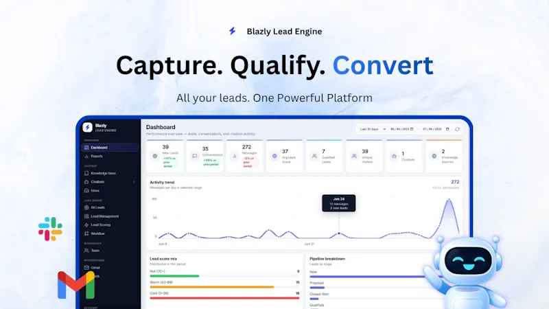 Blazly Lead Engine screenshot 1 (video preview)