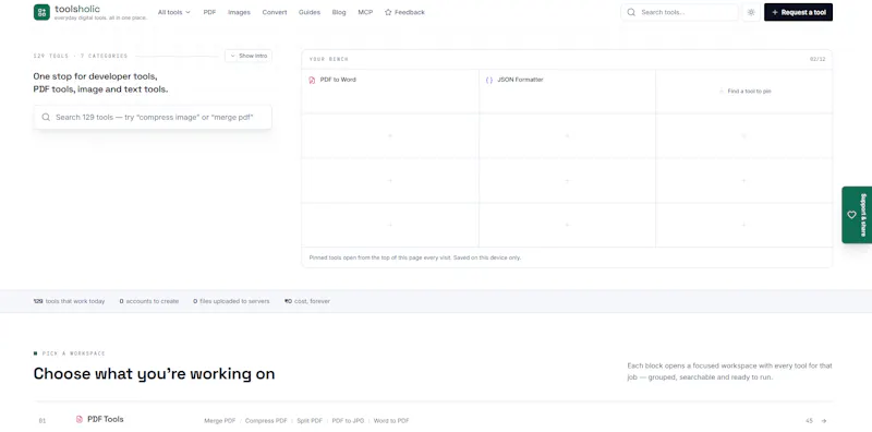 toolsholic screenshot 1