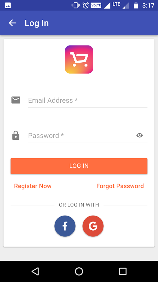 Mobile eCommerce App Builder - MobiCommerce Sample App gallery image