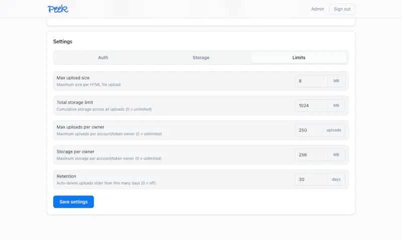 Peek screenshot 10