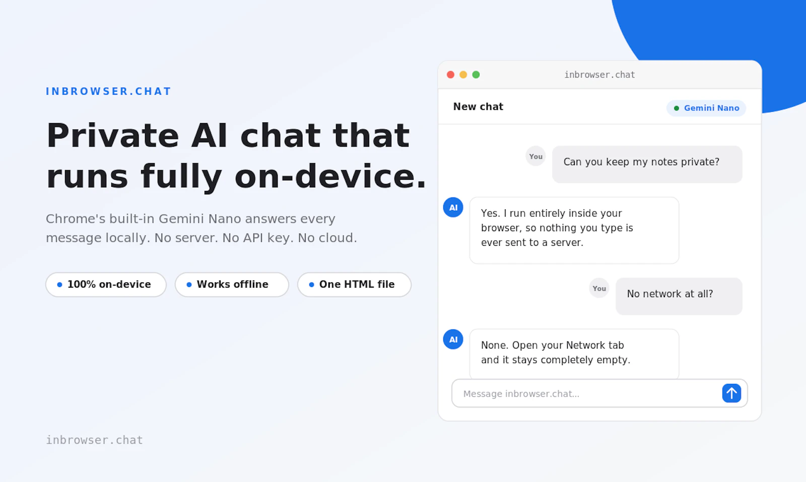 inbrowser.chat screenshot 1