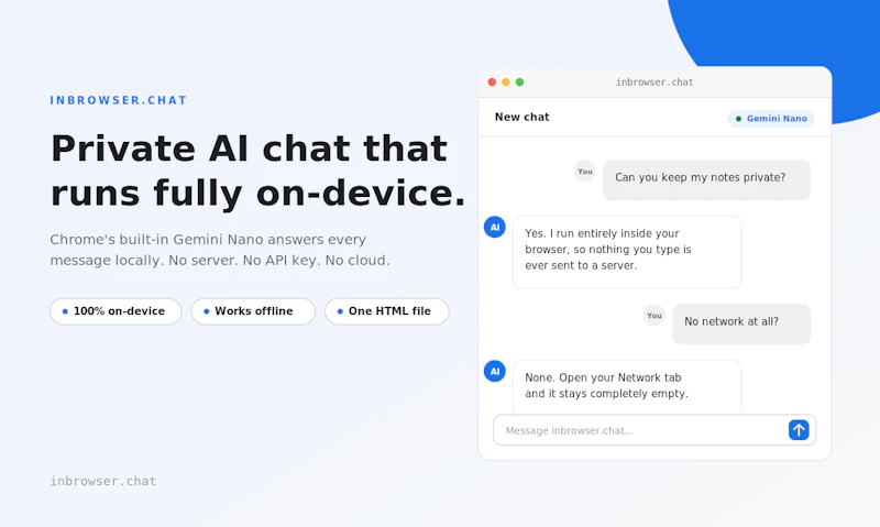 inbrowser.chat screenshot 1