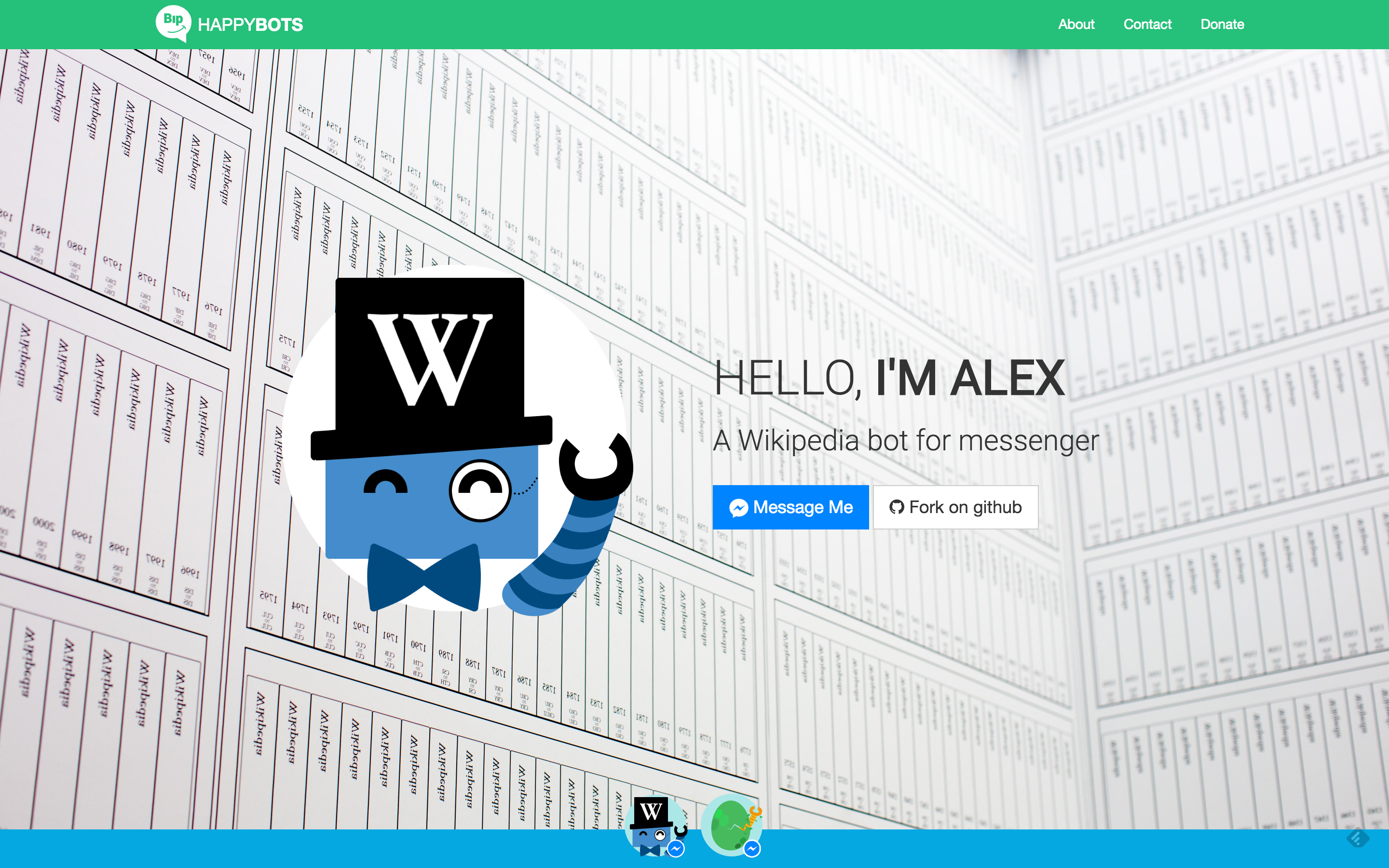 Alex WikiMessenger Bot gallery image