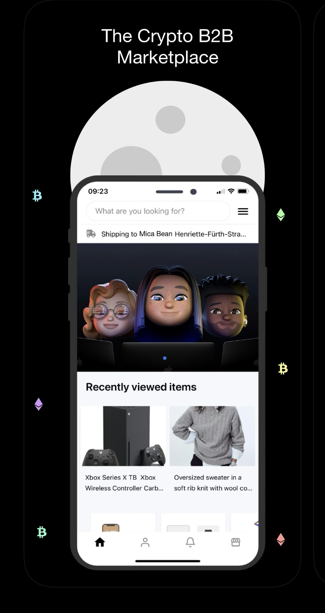 Spaceground.io - 암호화 및 NFT의 운동화와 같은 물리적 품목을 교체하십시오 미디어 1