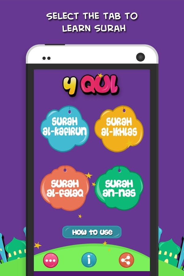 4 Qul Surahs for Muslim Kids gallery image