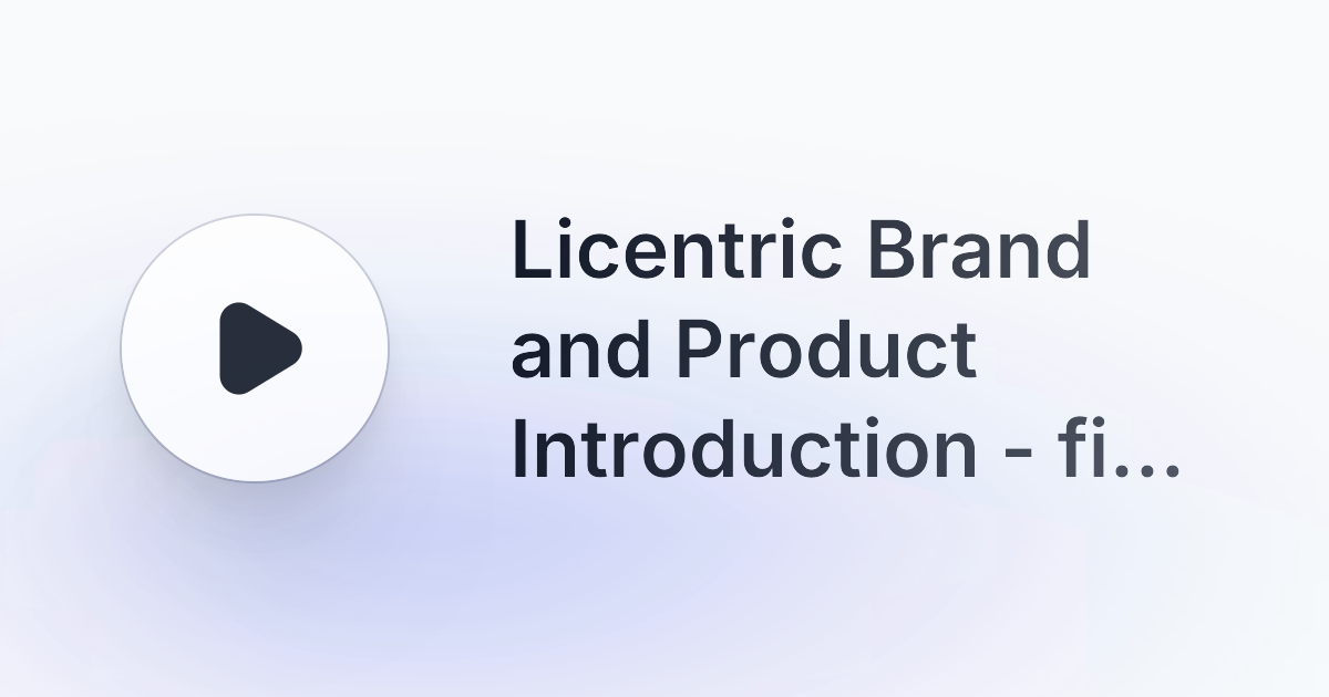 Licentric gallery image