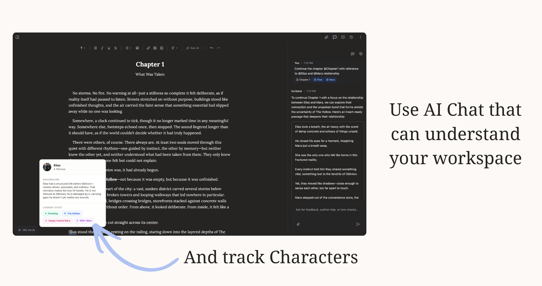 Scribeist V2 - Screenshot 2 showing product features and functionality