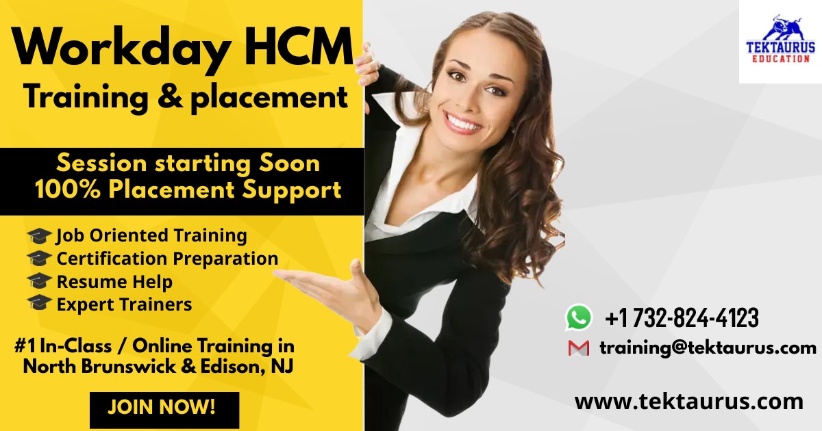 Workday HCM training and Placement