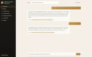 Legal Document Chat for Attorneys, open gallery image