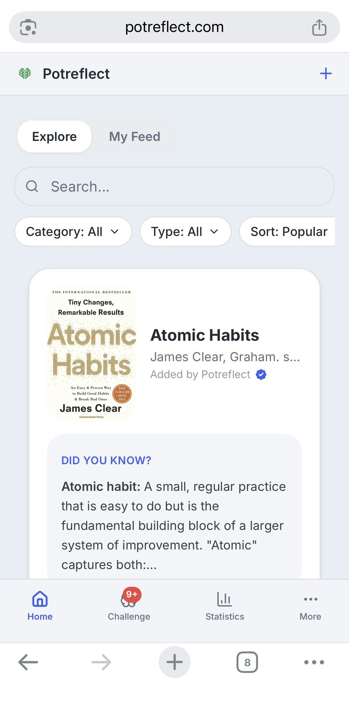 Potreflect gallery image