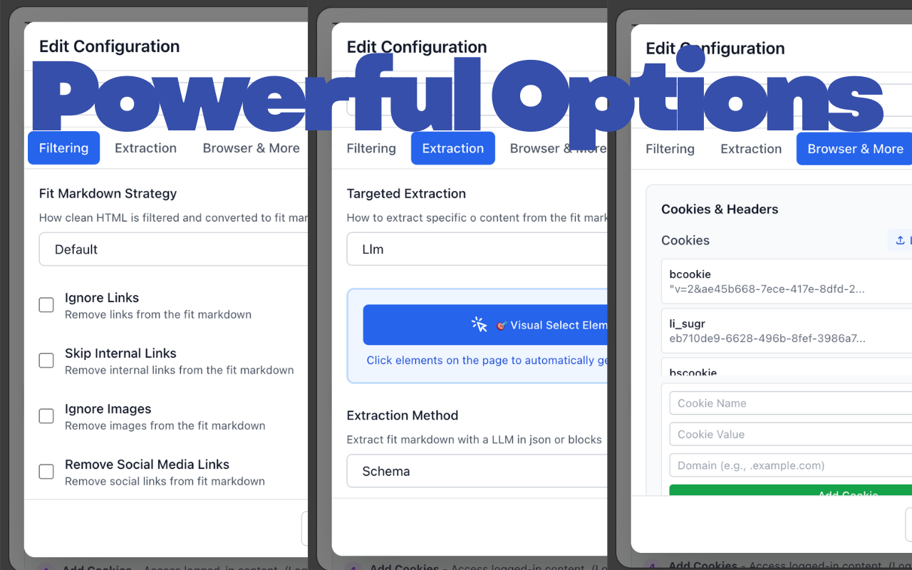 Crawl4 Extension - Screenshot 4 preview
