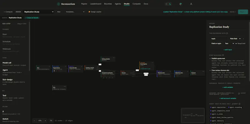 Recensorium screenshot 2