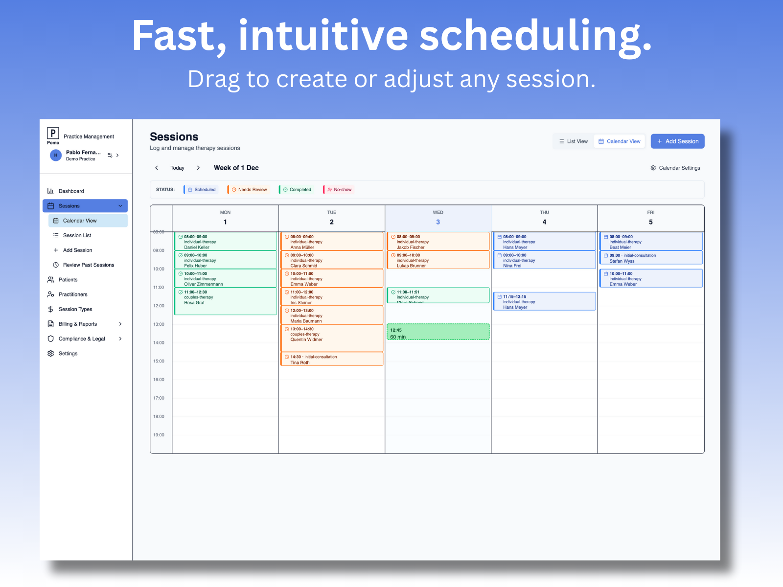 Pomo - Screenshot 2 showing product features and functionality