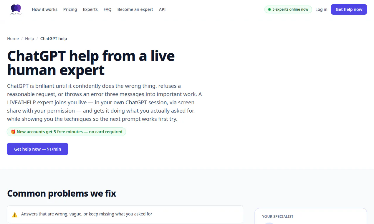 LIVEAIHELP gallery image