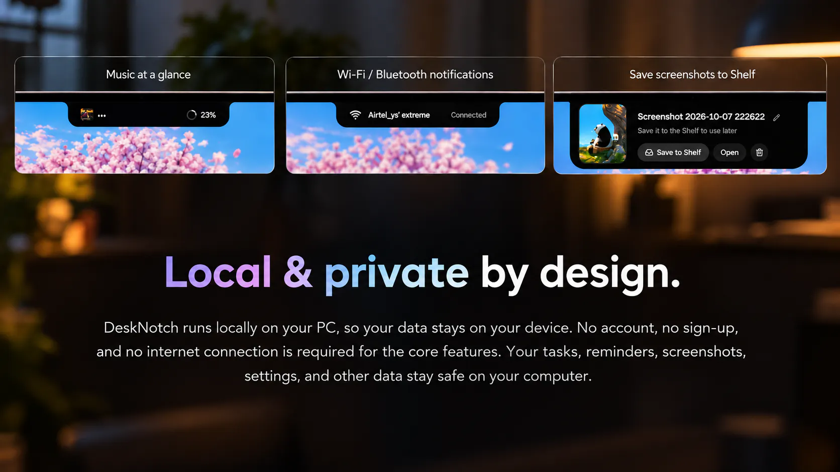 DeskNotch gallery image