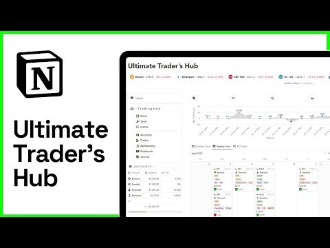 Notion Ultimate Trader's Hub gallery image