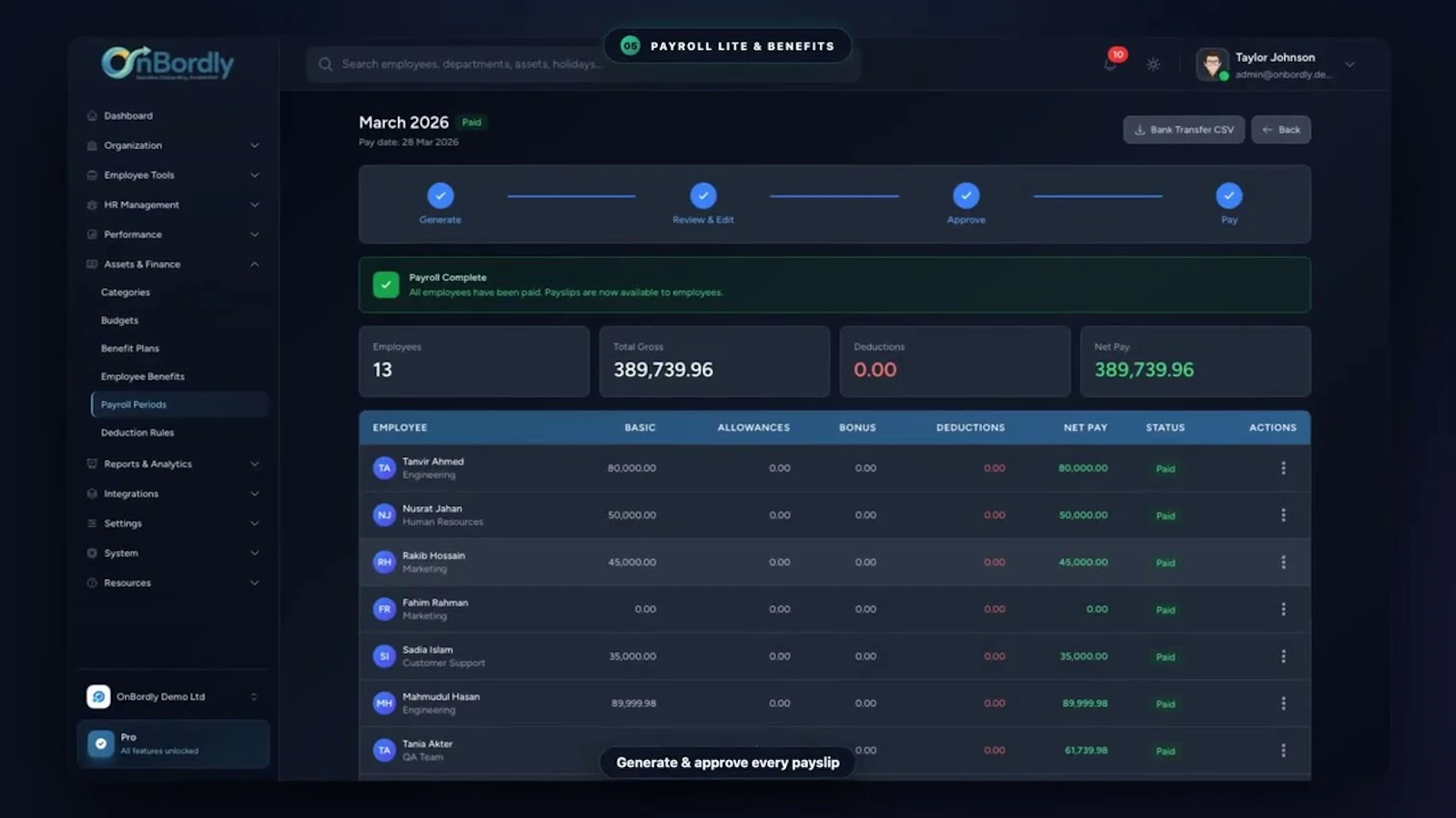 OnBordly screenshot 1 (video preview)
