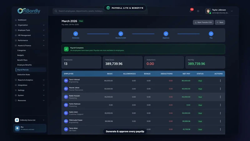 OnBordly screenshot 1 (video preview)