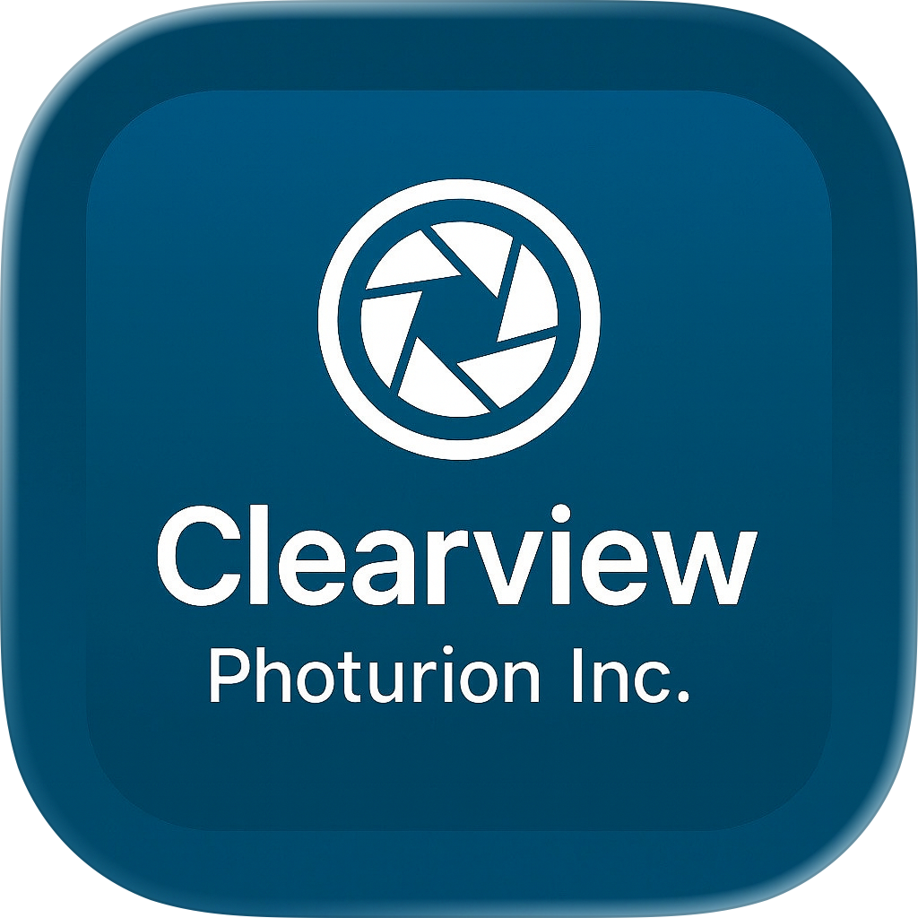 ClearView Basic&Pro - Product Hunt launch logo and brand identity