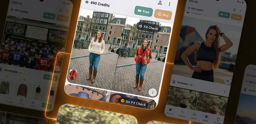 MirrAi - Product Hunt launch logo and brand identity