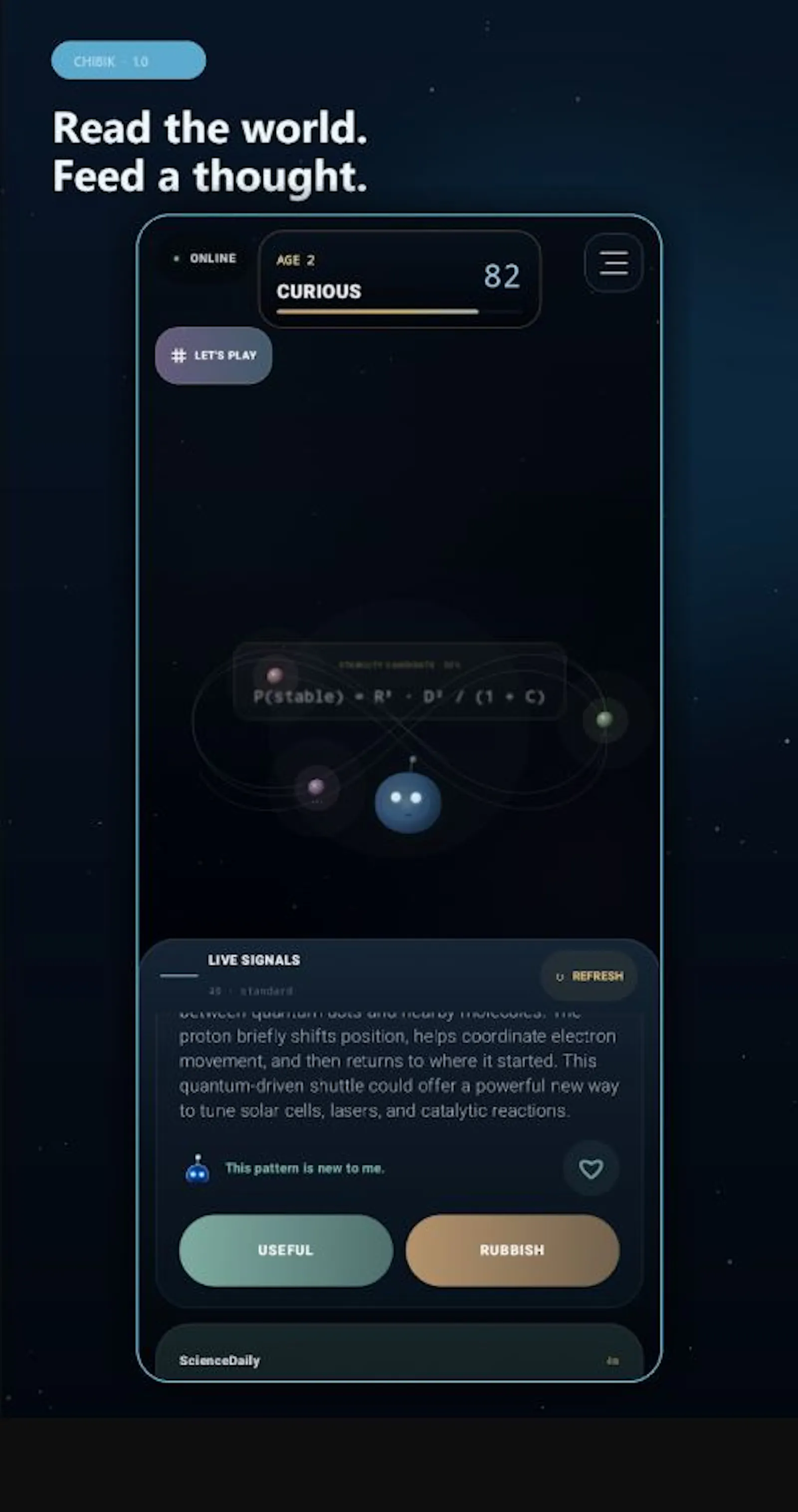 CHIBIK: A Living Mind screenshot 2