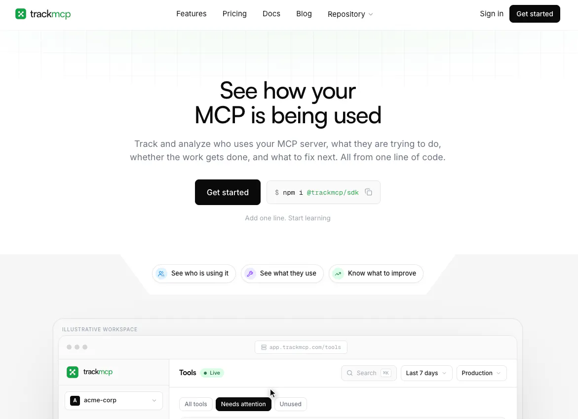 TrackMCP gallery image