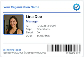 ID card gallery image