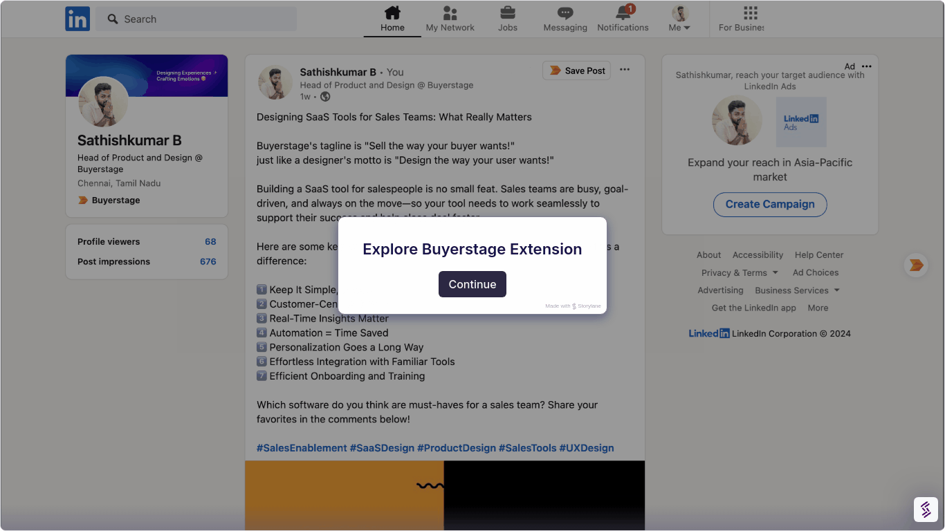 LinkedIn Saved Posts Manager gallery image