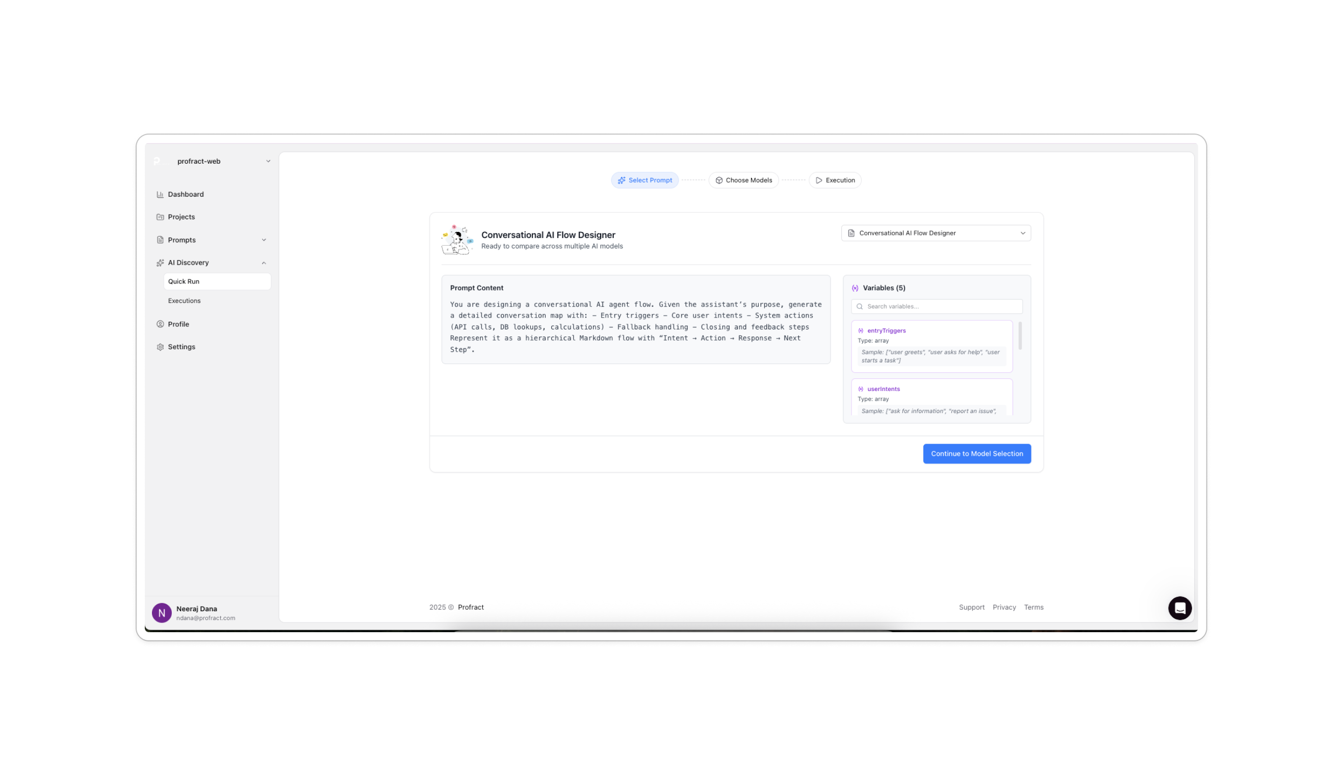 Profract Optimize AI costs in 5 minutes - Screenshot 4 preview